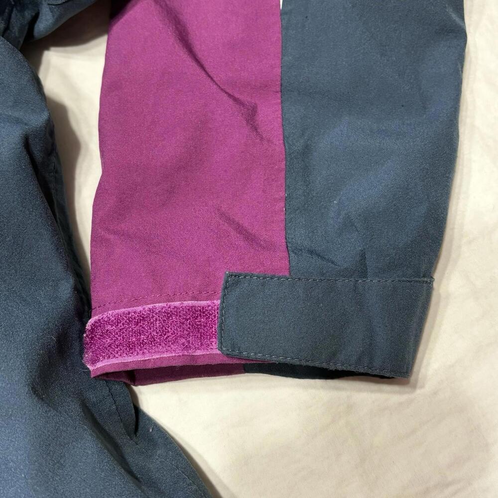 The North Face Girl's Sz XL 18 Purple 2-in-1 Fleece Lined Rain Snow Jacket EUC - Picture 10 of 15